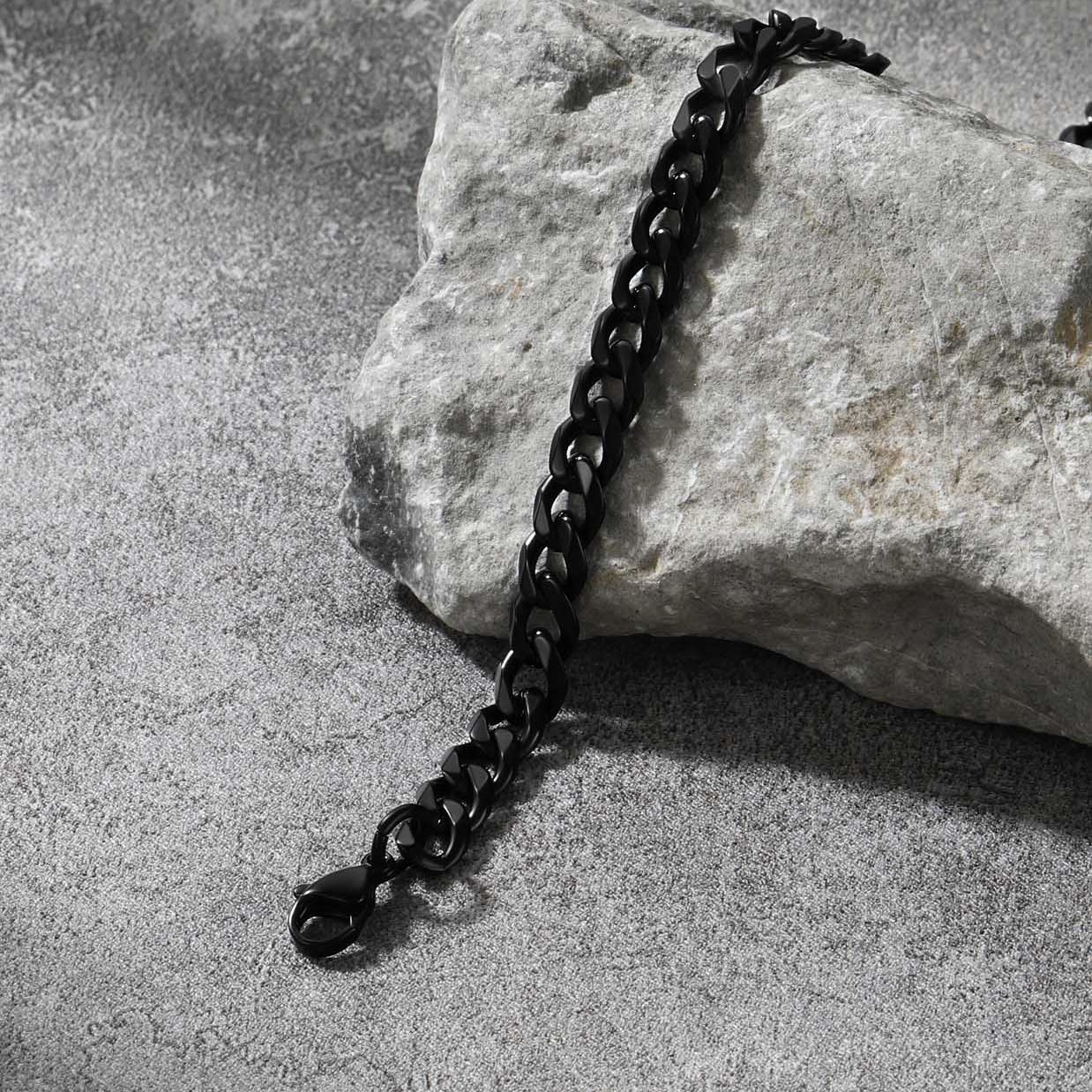 Cuban Link Stainless Steel Bracelets for Men