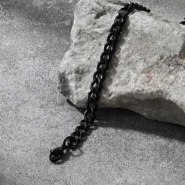 Cuban Link Stainless Steel Bracelets for Men