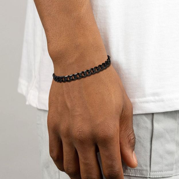 Cuban Link Stainless Steel Bracelets for Men