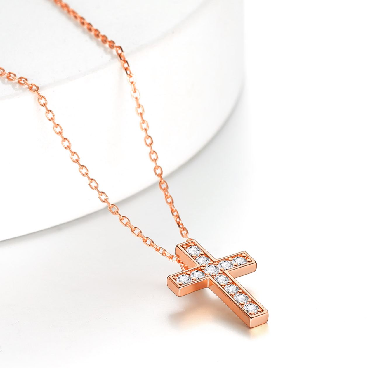 Sterling Silver Cross Necklace