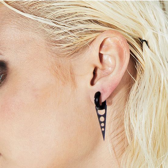 Small Hoop Dangle Earrings