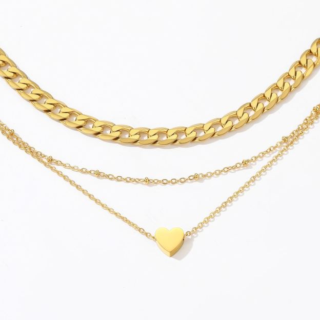 Cuban Link Gold Planted Anklets 