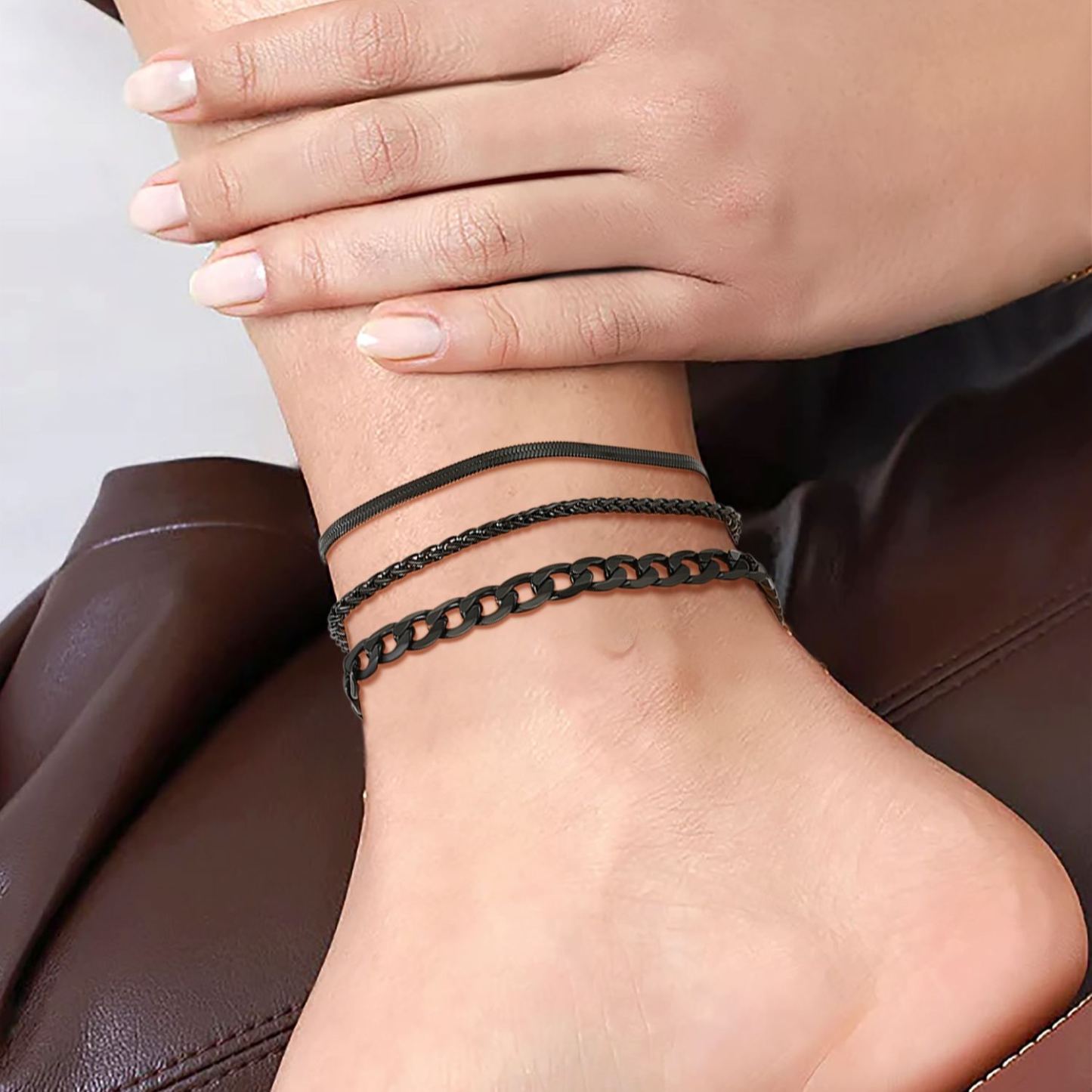 Women's Cuban Anklet for Summer