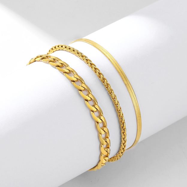 Women's Cuban Anklet for Summer