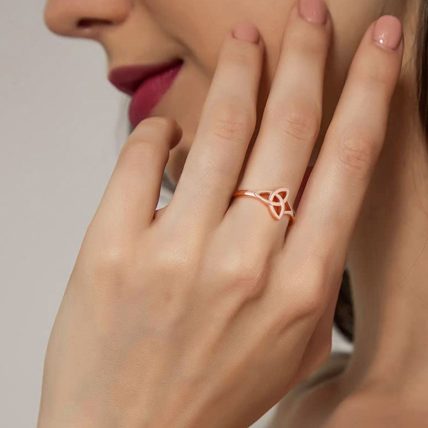 Celtic Knot Rings for Her