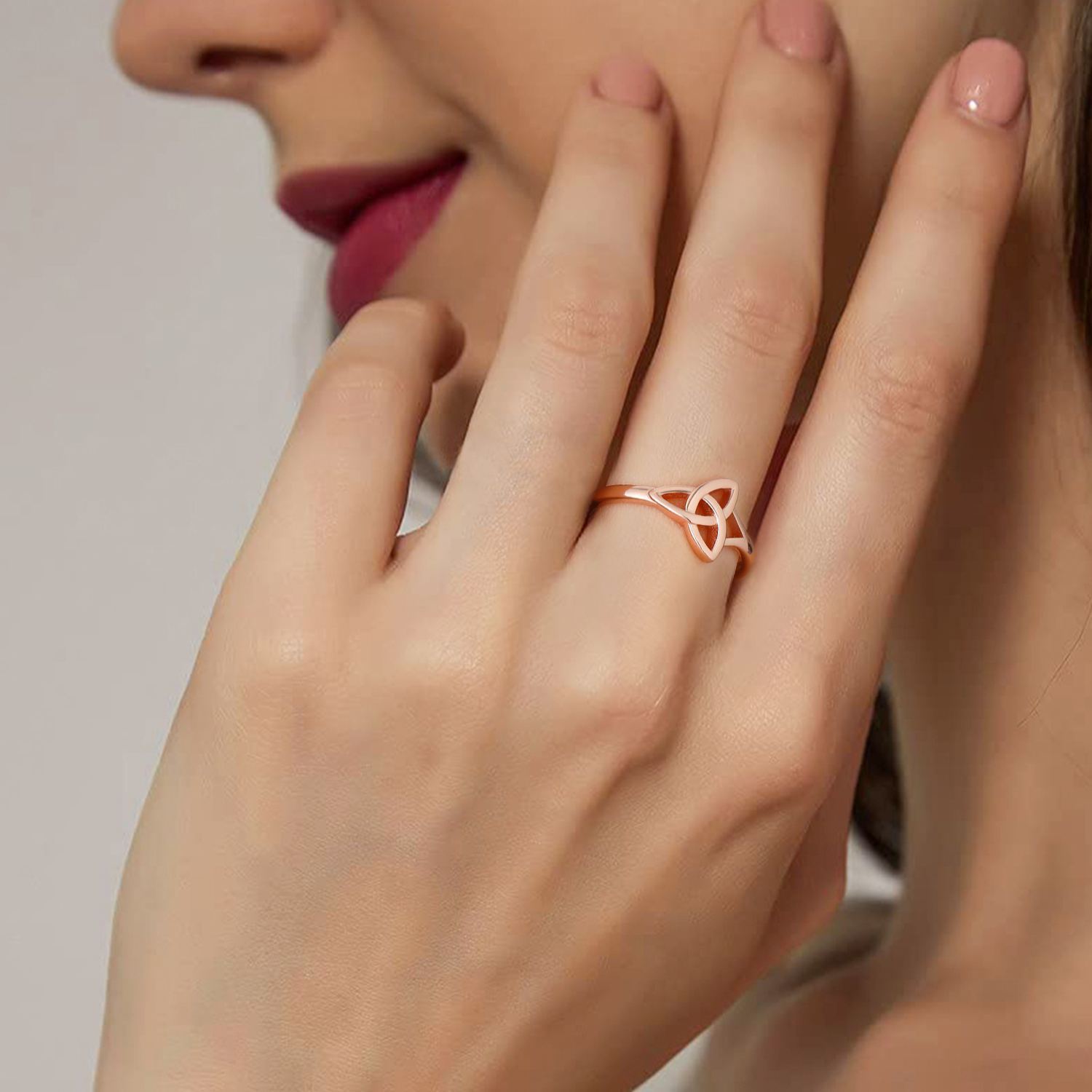Celtic Knot Rings for Her