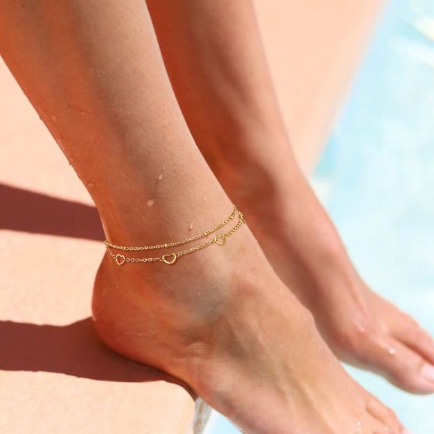 Women Waterproof Ankle Bracelets
