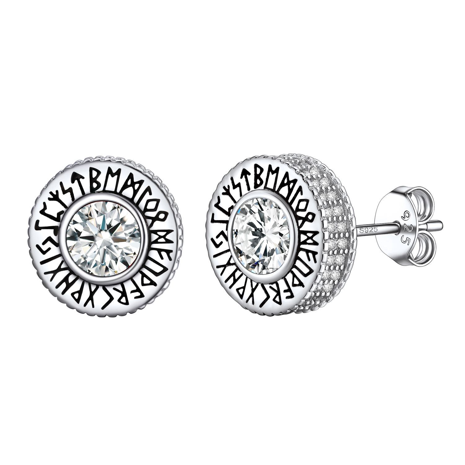 Black Cubic Zirconia Earrings
