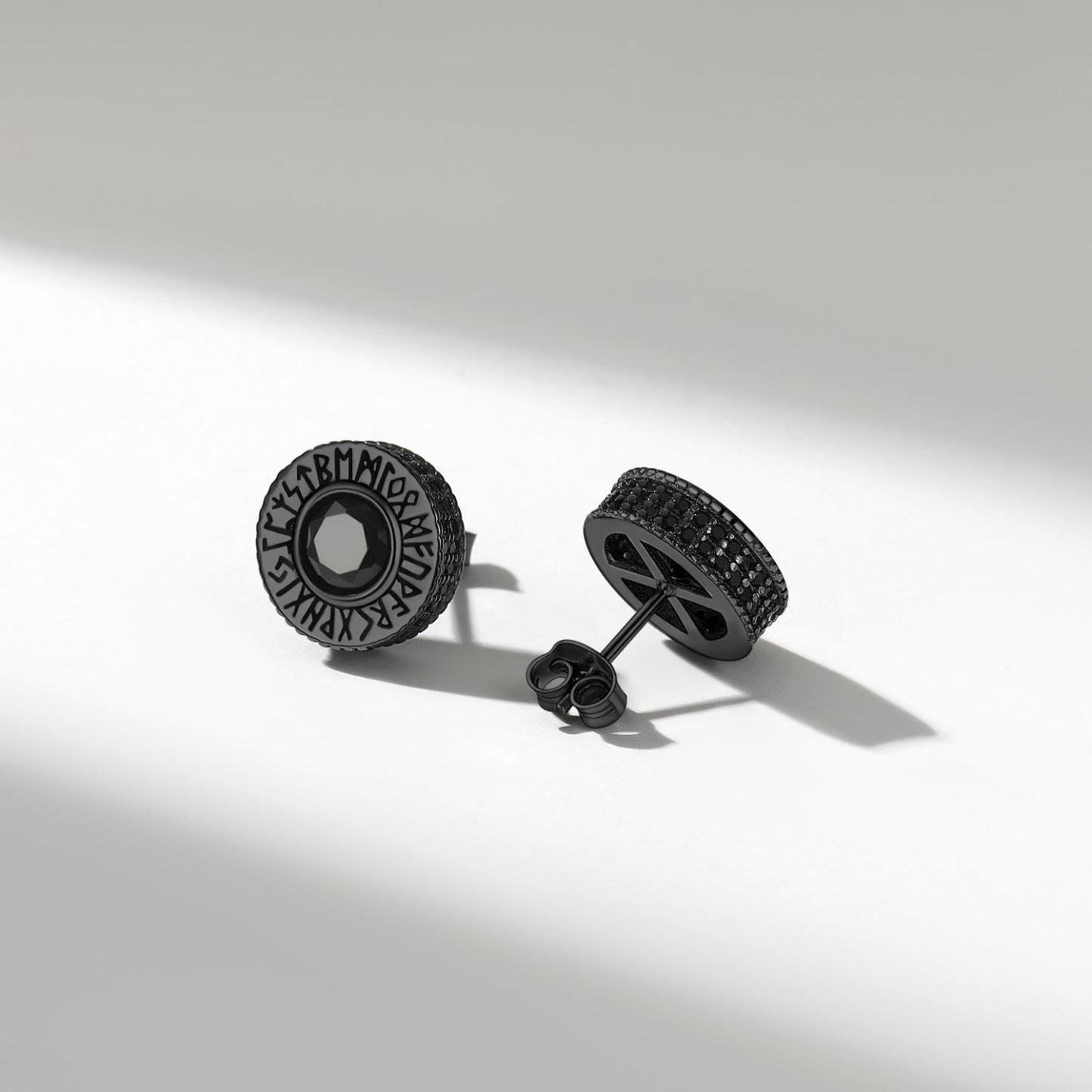 Black Cubic Zirconia Earrings