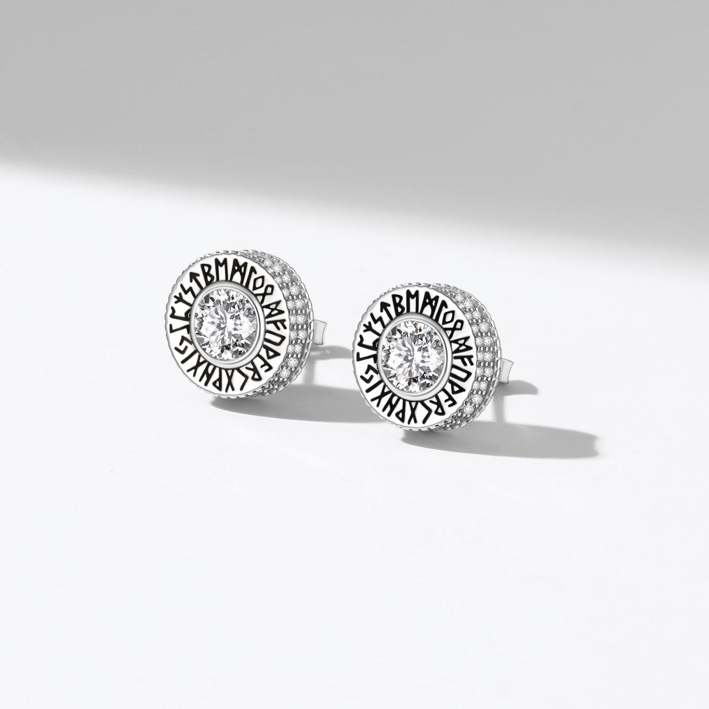 Black Cubic Zirconia Earrings