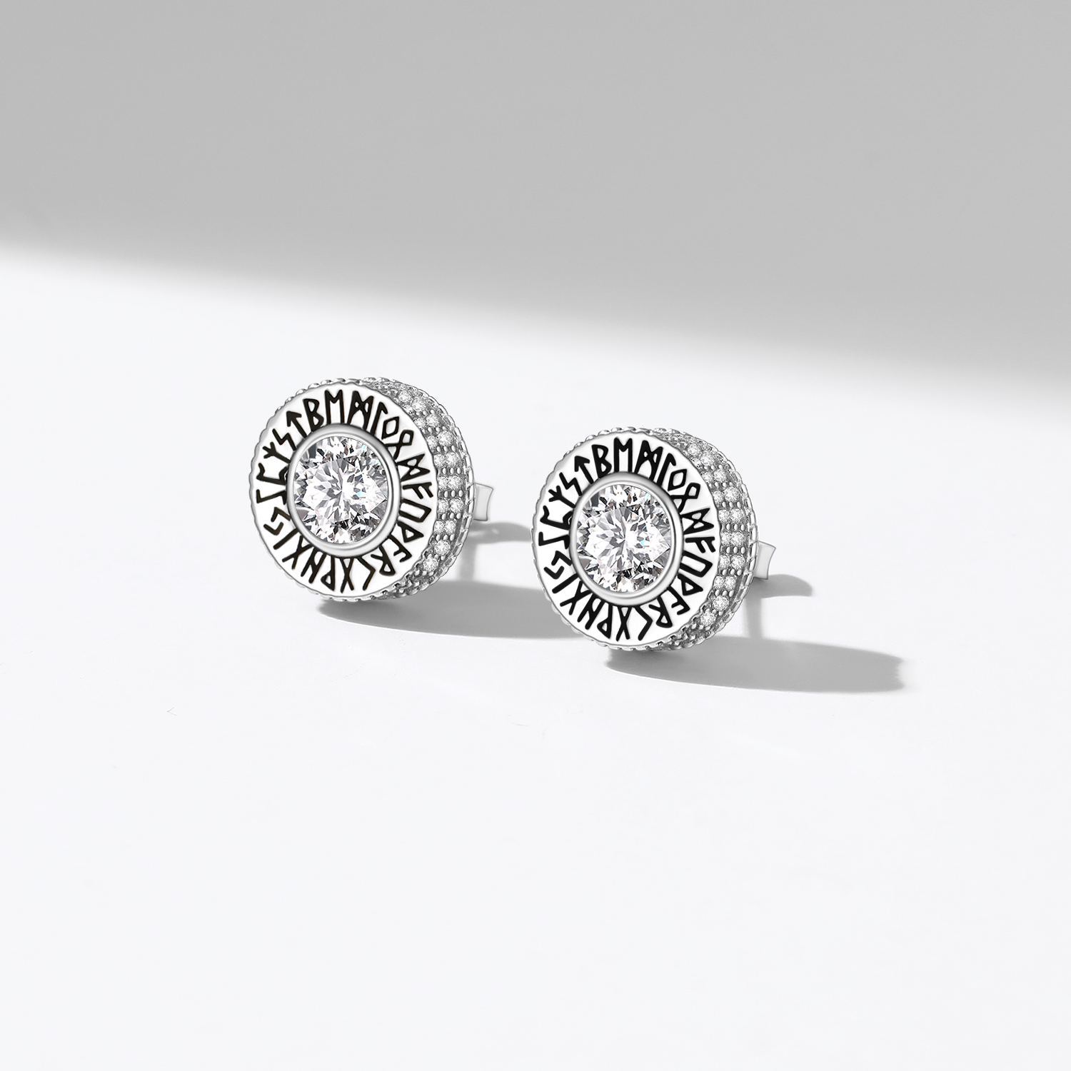 Black Cubic Zirconia Earrings