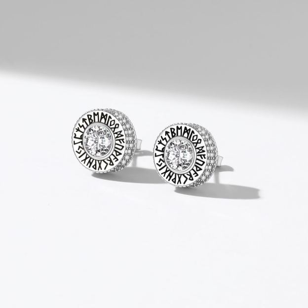 Black Cubic Zirconia Earrings
