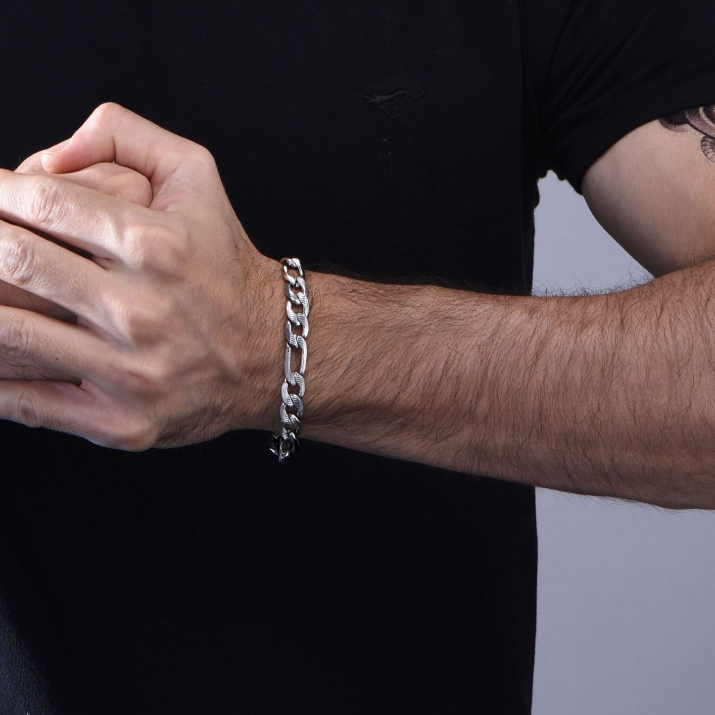 10mm Stainless Steel Figro Bracelet