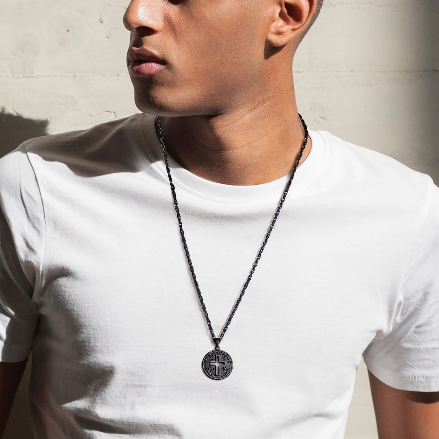 St Benedict Cross Pendant Jewelry