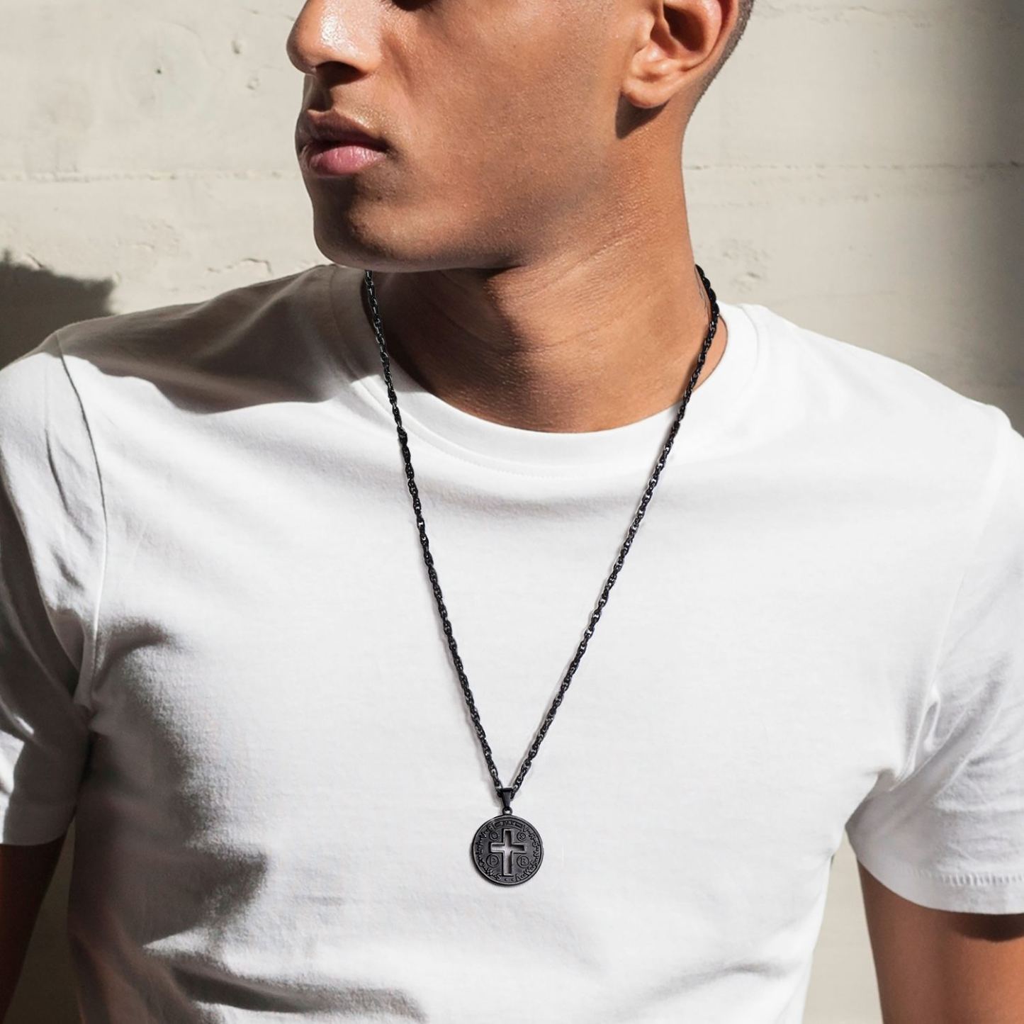 St Benedict Cross Pendant Jewelry