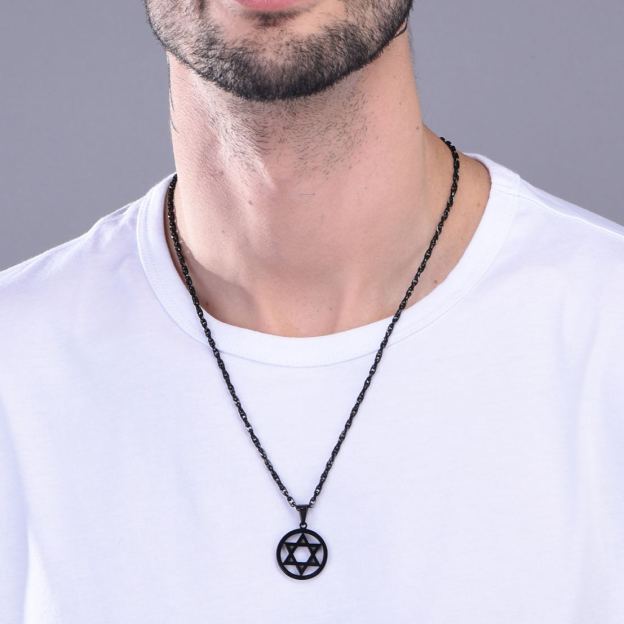 Star of David Jewish Necklace