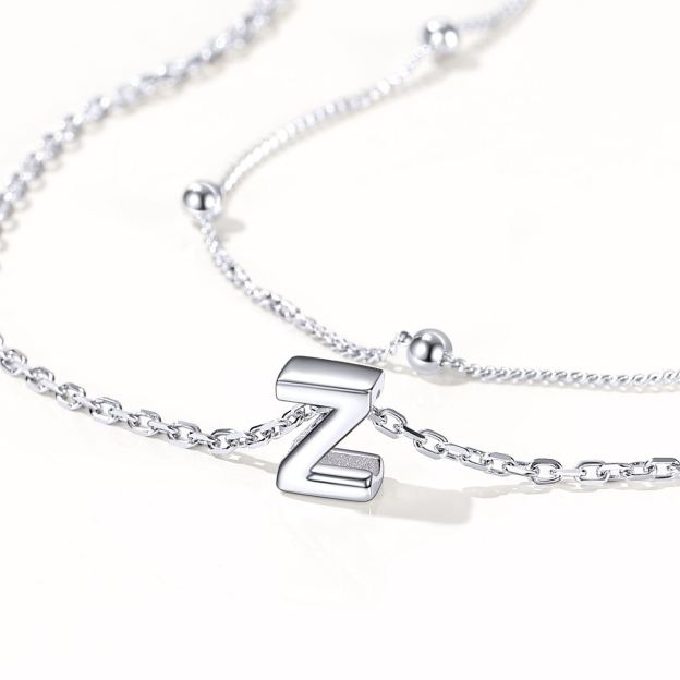 S925 Silver Double Layer Chain