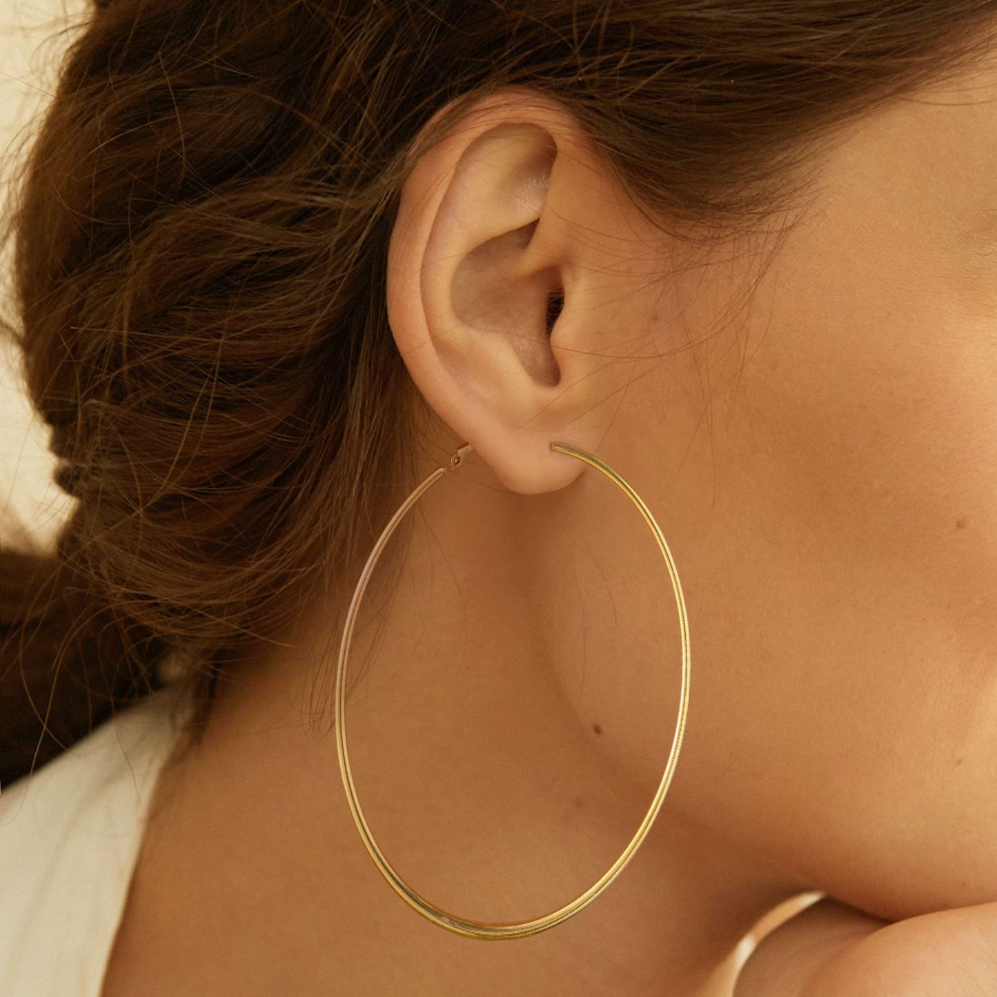 Stainless Steel 2mm Round Earrings