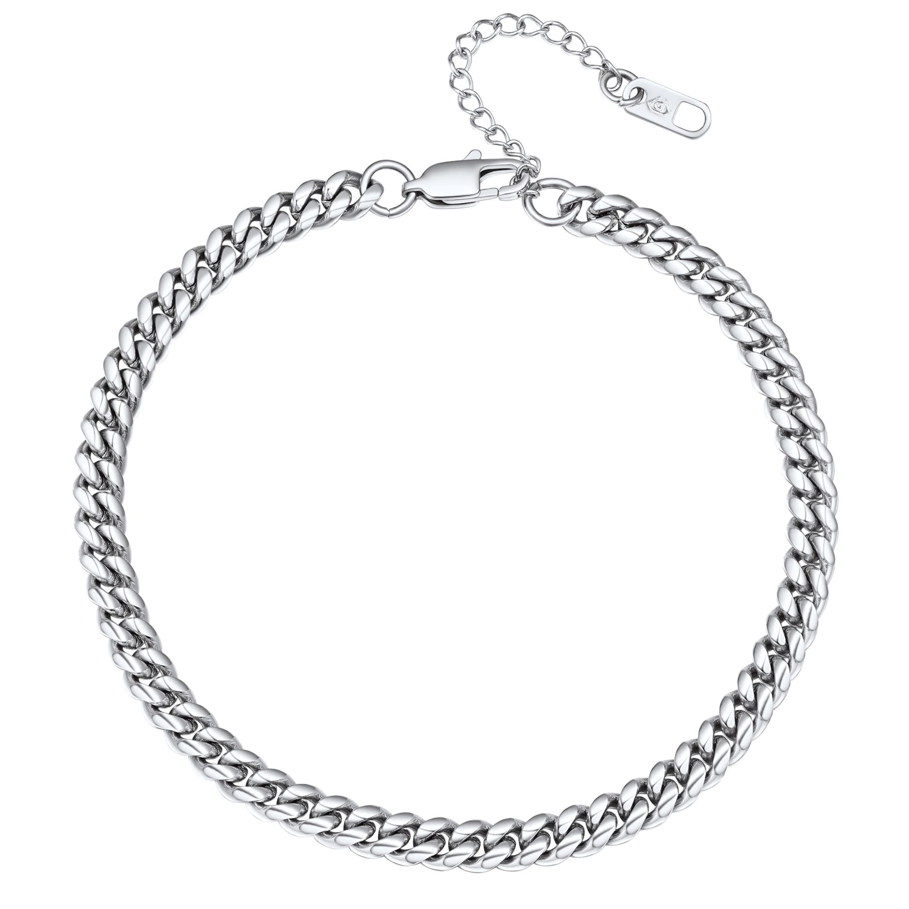 6MM Solid Chain Anklet