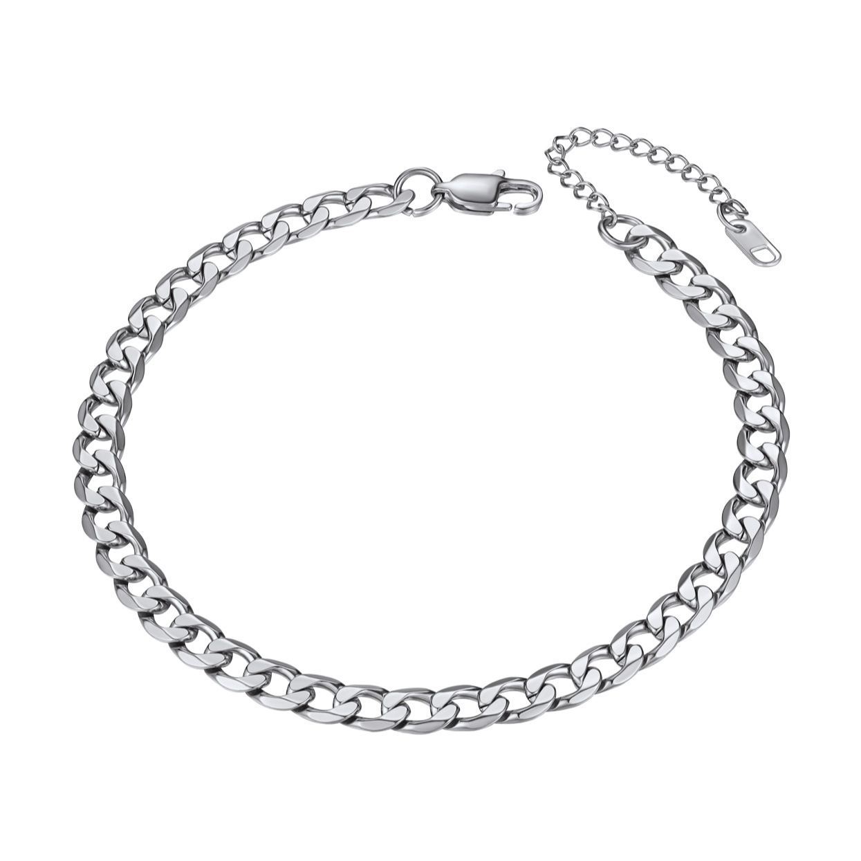 6MM Cuban Link Anklet
