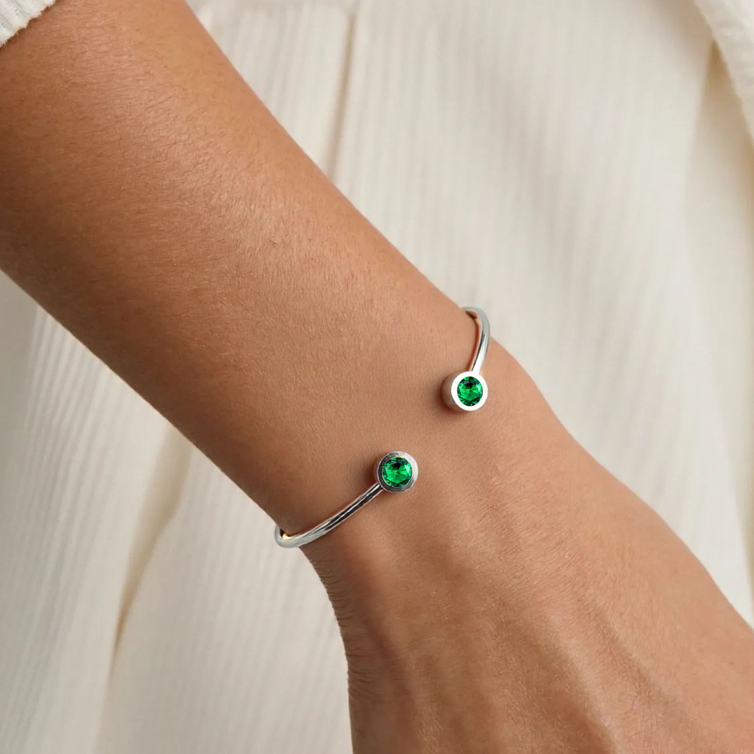 Gold Plated Open Bangle