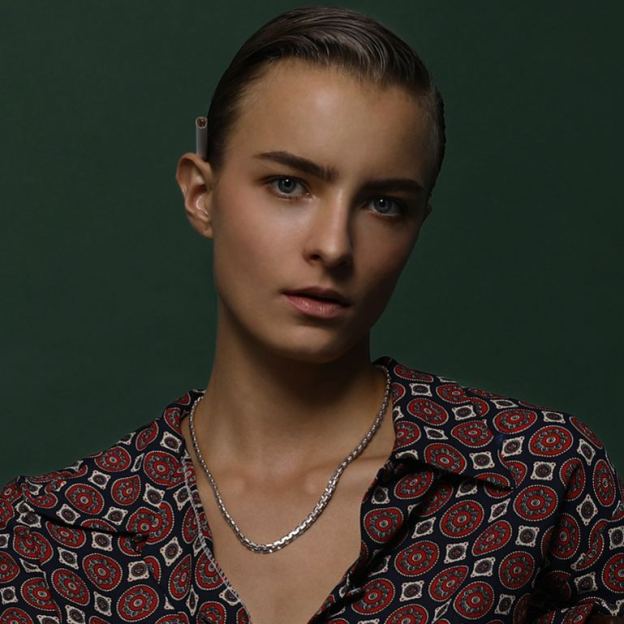 Stainless Steel Round Link Chain Necklace