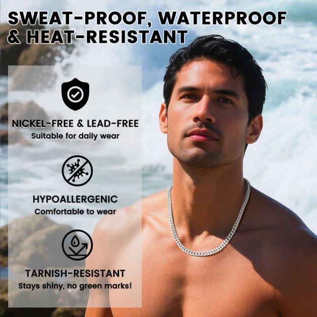 Thick Stainless Steel Miami Curb Chain 