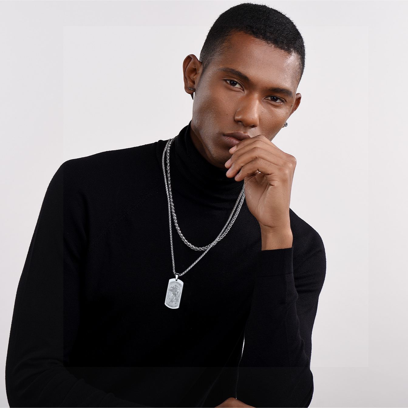 Stainless Steel Wheat Chain Necklace