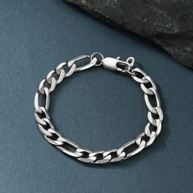 Figaro stainless steel bracelet classic chain