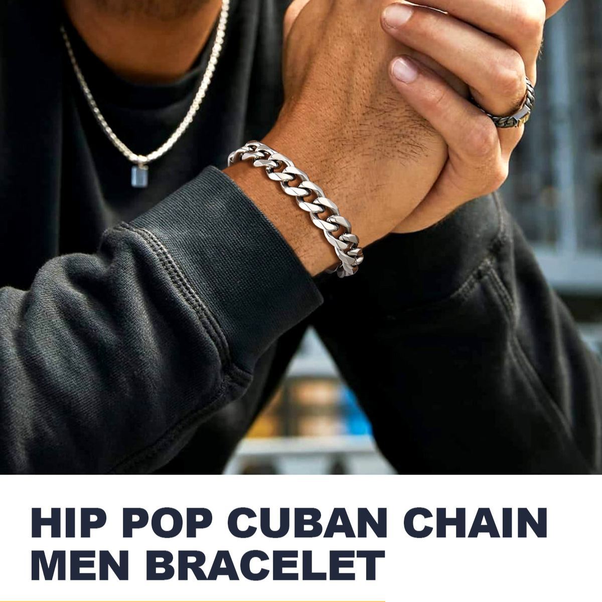 316L Stainless Steel  Cuban Bracelet