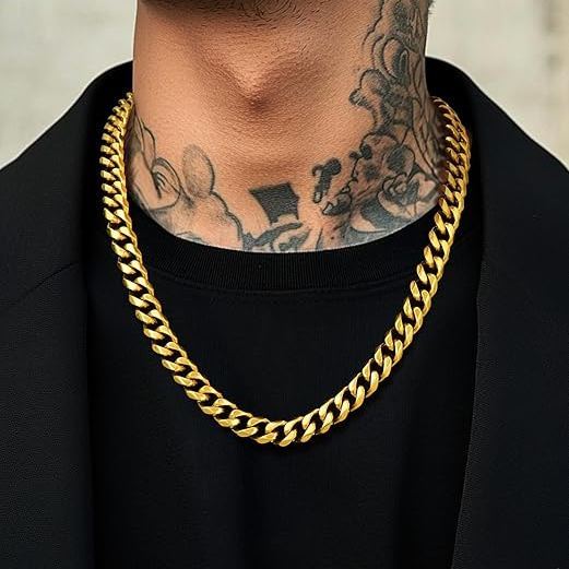 12mm Cuban Chain Necklace