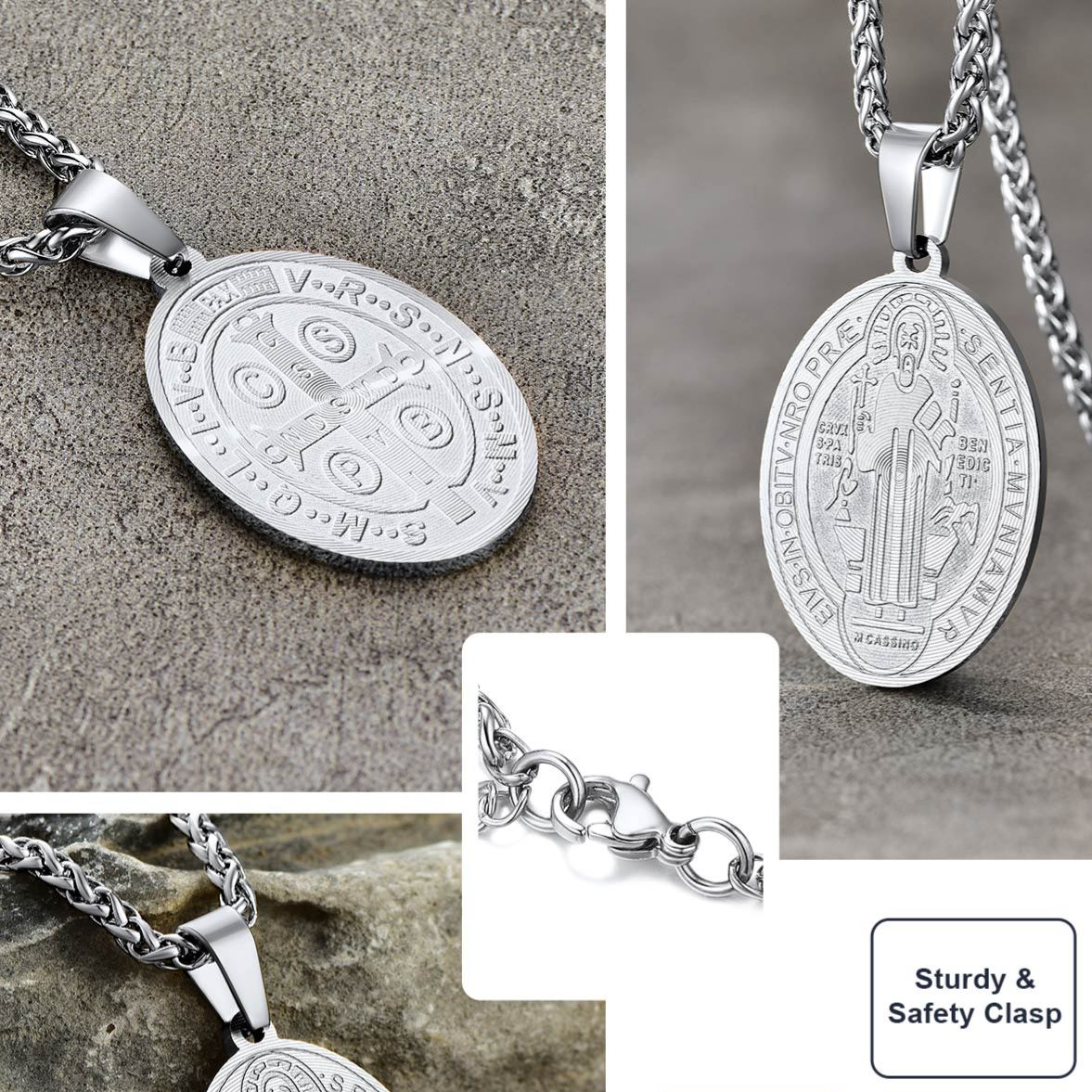St Benedict Protection Necklace