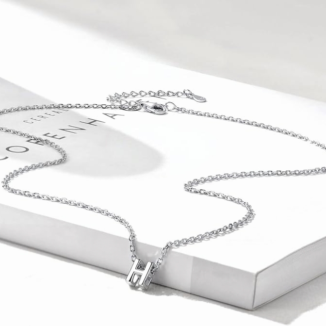 Dainty Letter Pendant Necklace