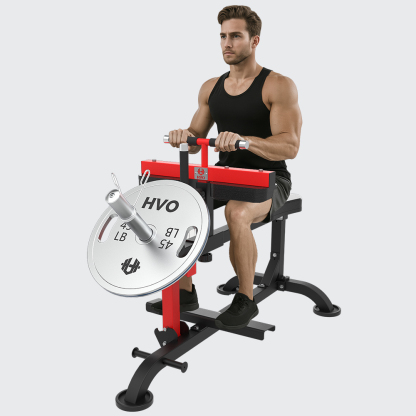 HVO Adjustable Seated Calf Raise Machine,Calf Exercise Leg Training Equipment 660LBS Home Gym Alloy