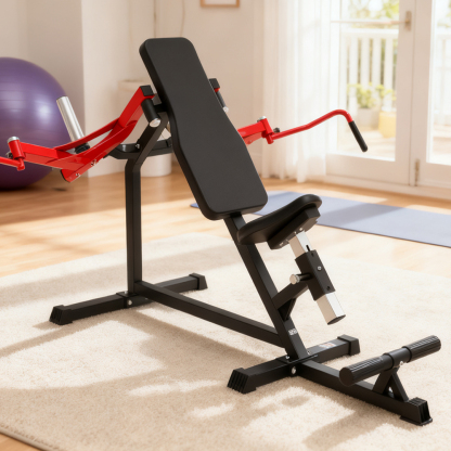 HVO Chest Fly Machine Incline Press: Rear Delt Fly Reverse Pec Deck Machine Butterfly for Home Gym Workout Seated Shoulder Equipment Fitness Red