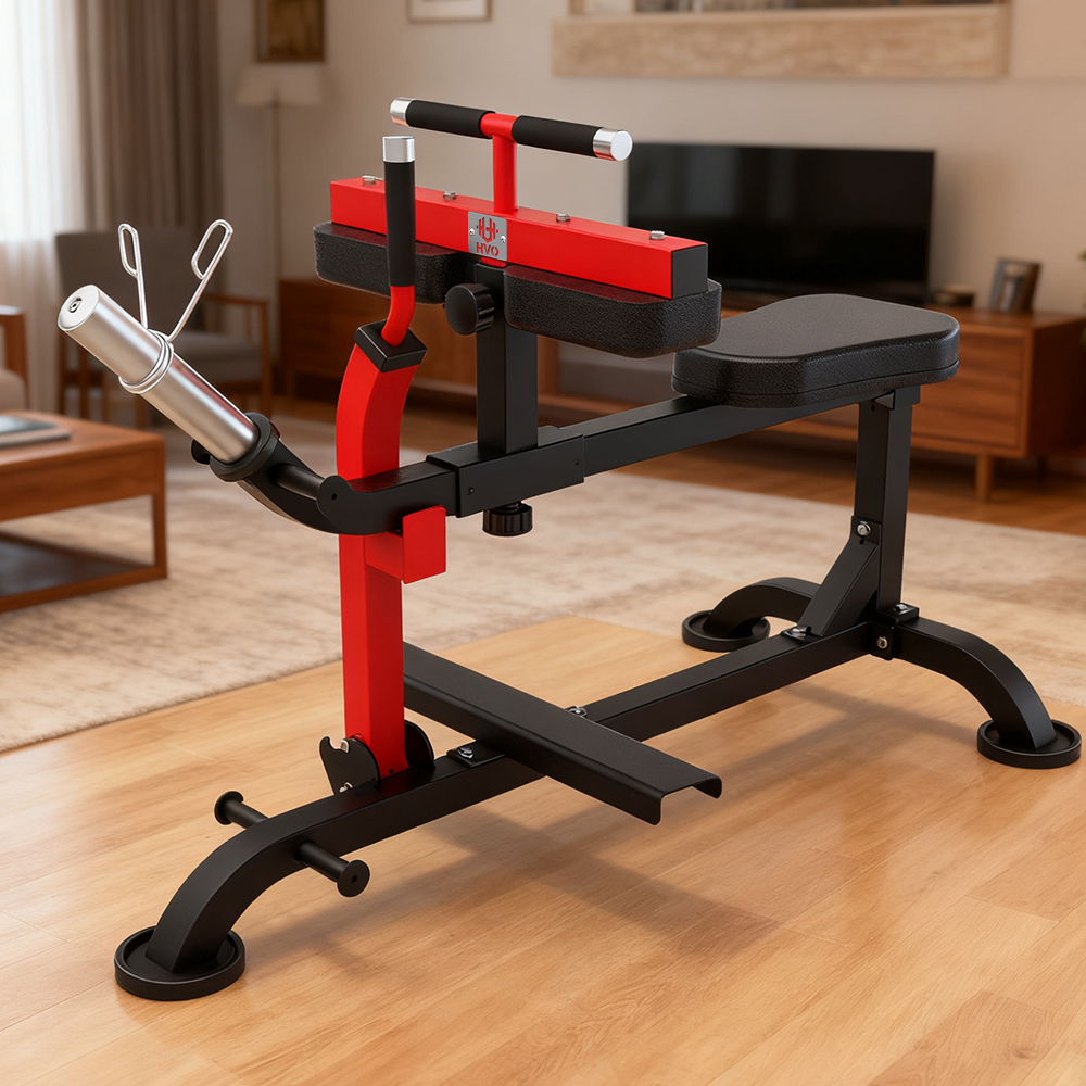 HVO Adjustable Seated Calf Raise Machine,Calf Exercise Leg Training Equipment 660LBS Home Gym Alloy