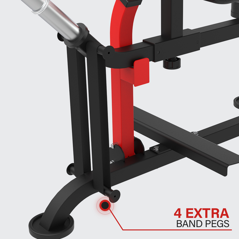 HVO Adjustable Seated Calf Raise Machine,Calf Exercise Leg Training Equipment 660LBS Home Gym Alloy