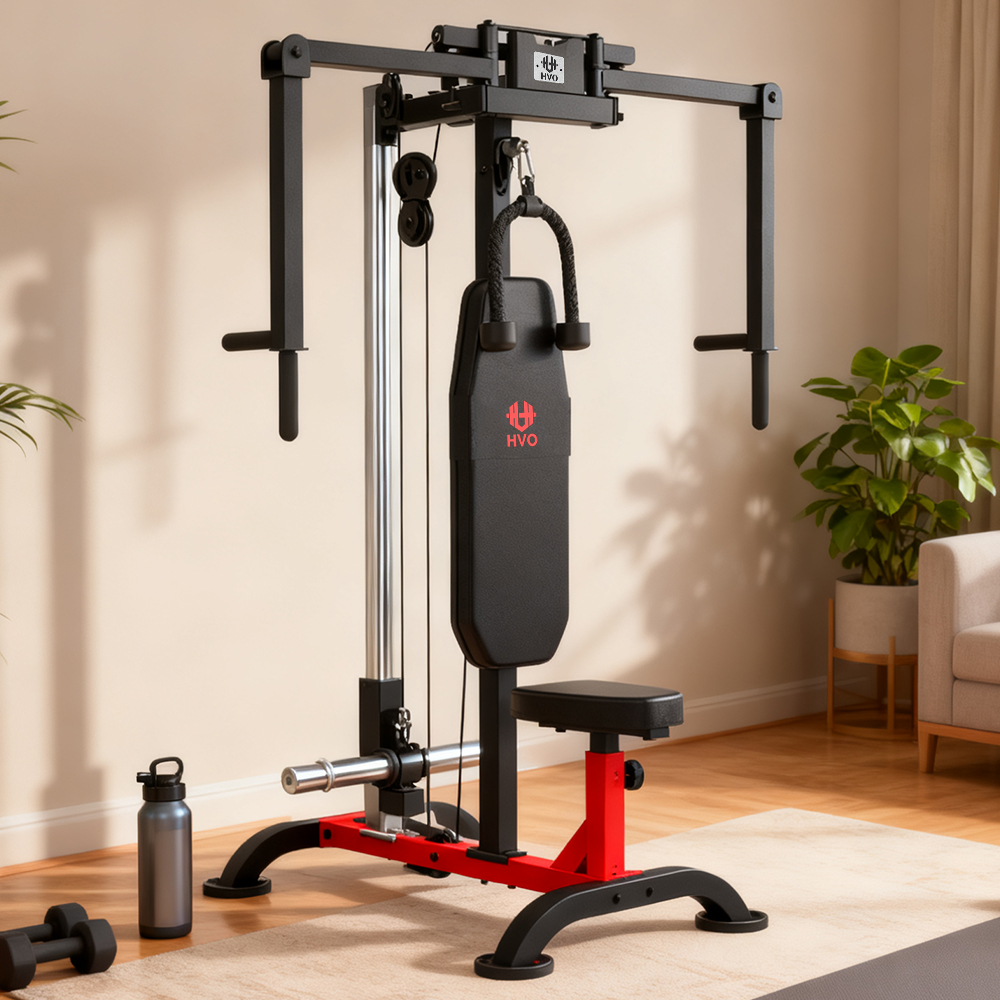 Chest Fly Machine Pec Deck: Fly and Reverse Delt Machine Adjustable Upper Body Home Gym Ab Workout Butterfly Machine for Chest, Back, Pectoral, Rear Deltoid and Shoulder Training Red