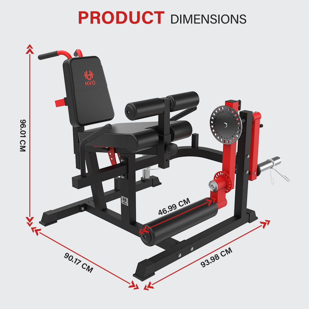 HVO Leg Extension and Curl Machine JSLC202