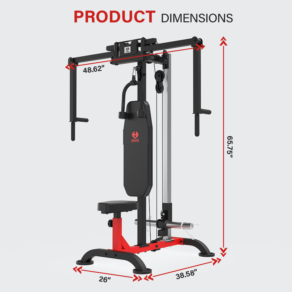 Chest Fly Machine Pec Deck: Fly and Reverse Delt Machine Adjustable Upper Body Home Gym Ab Workout Butterfly Machine for Chest, Back, Pectoral, Rear Deltoid and Shoulder Training Red