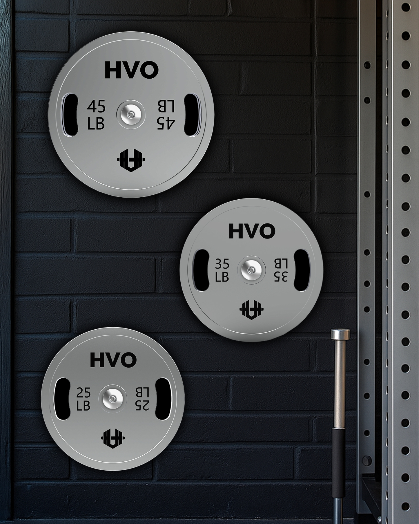 Olympic Weight Plates Grip Barbell