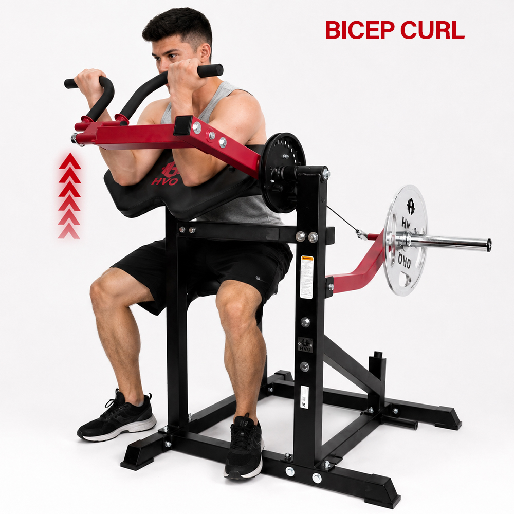 HVO Bicep Tricep Curl Machine JSMS605