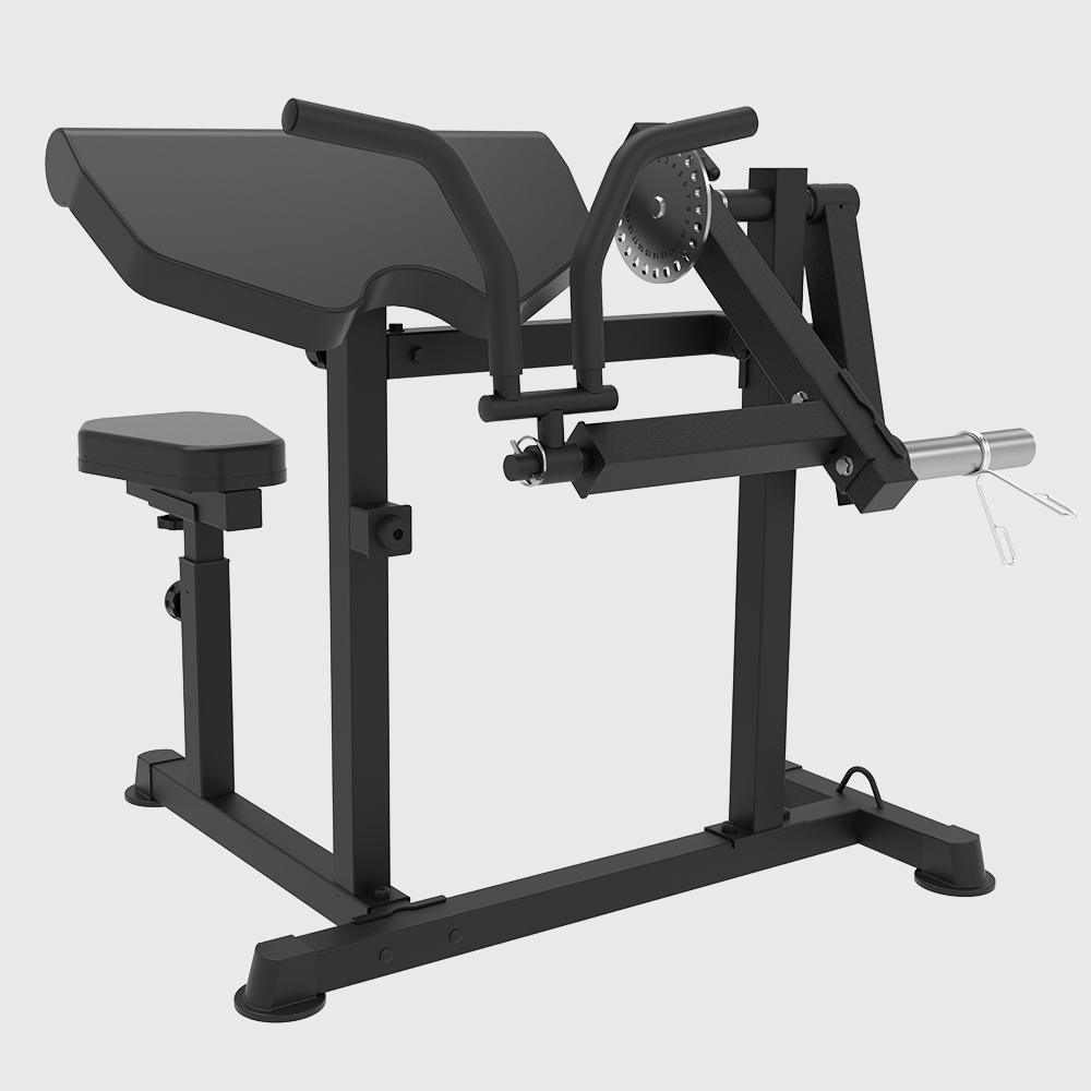 HVO Bicep Tricep Curl Machine: Adjustable Preacher Arm Bicep Curl and 