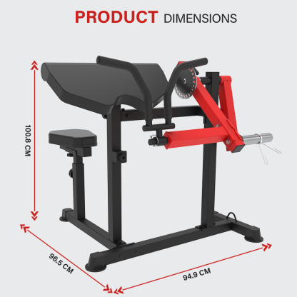 HVO Bicep Tricep Curl Machine JSMS601