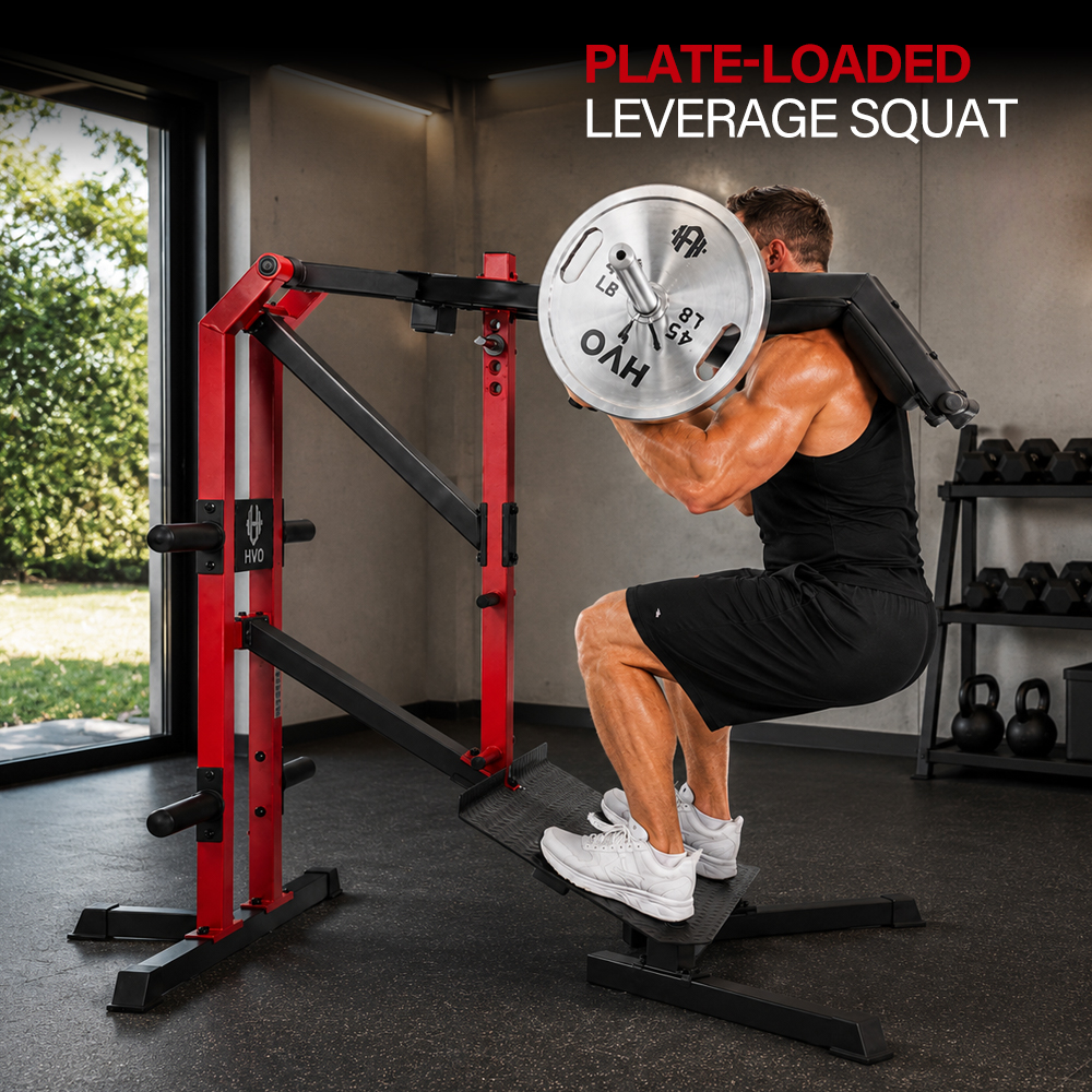 HVO Leverage Hack Squat Machine HS1101