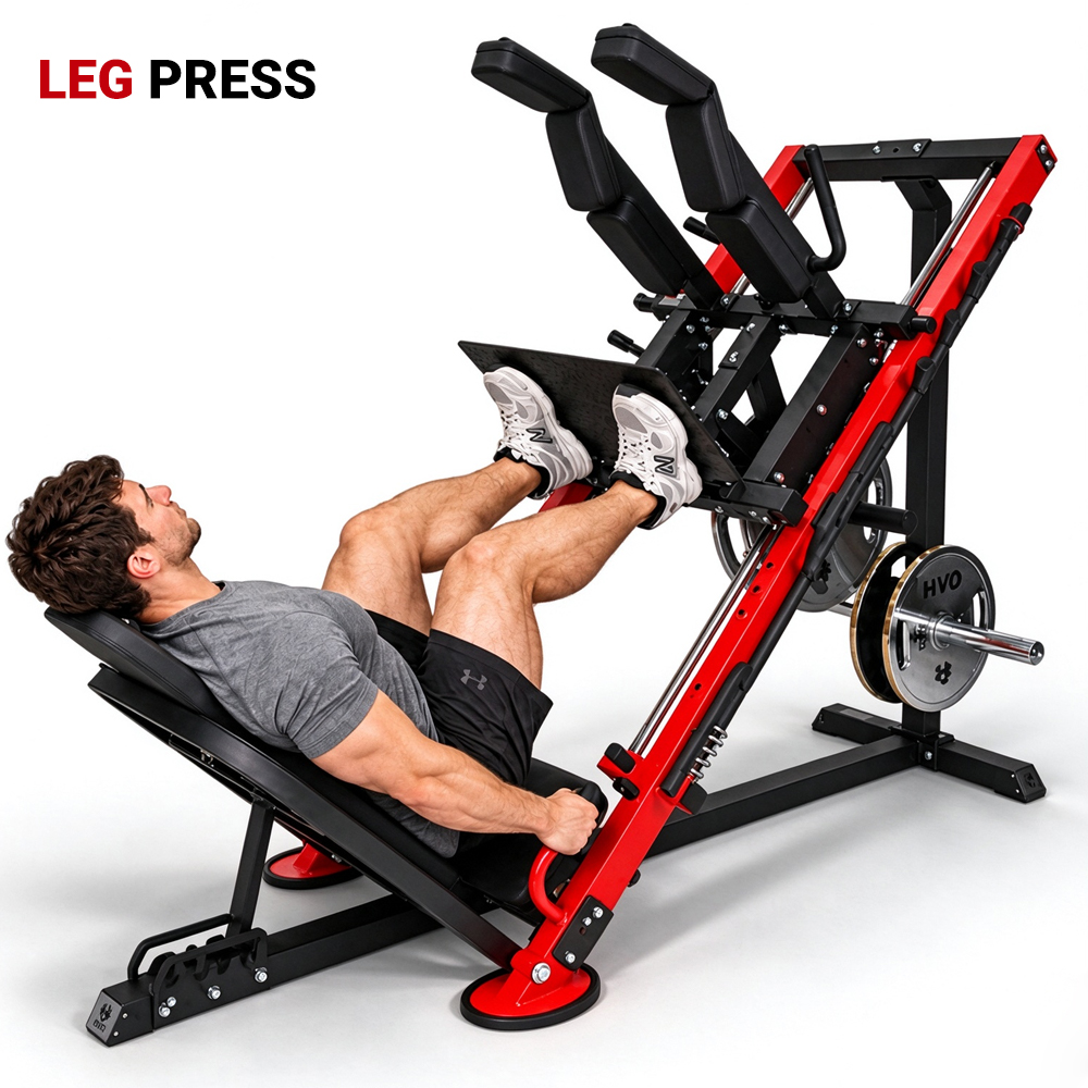 HVO 3-in-1 Leg Press Hack Squat Machine LPM1301