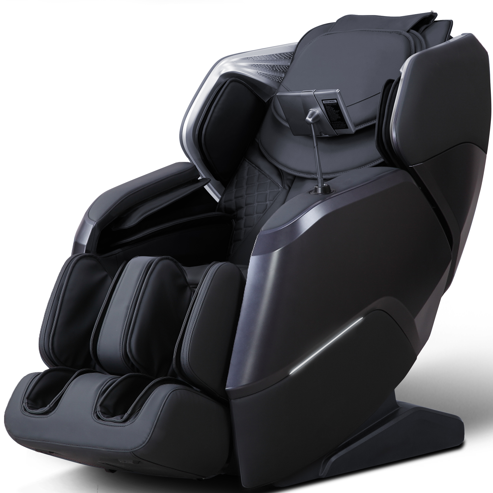 4D Massage Chair Full Body，Zero Gravity Massage Chair SL Track with Heat Calf Rollers Bluetooth AI Voice Control Body Scan