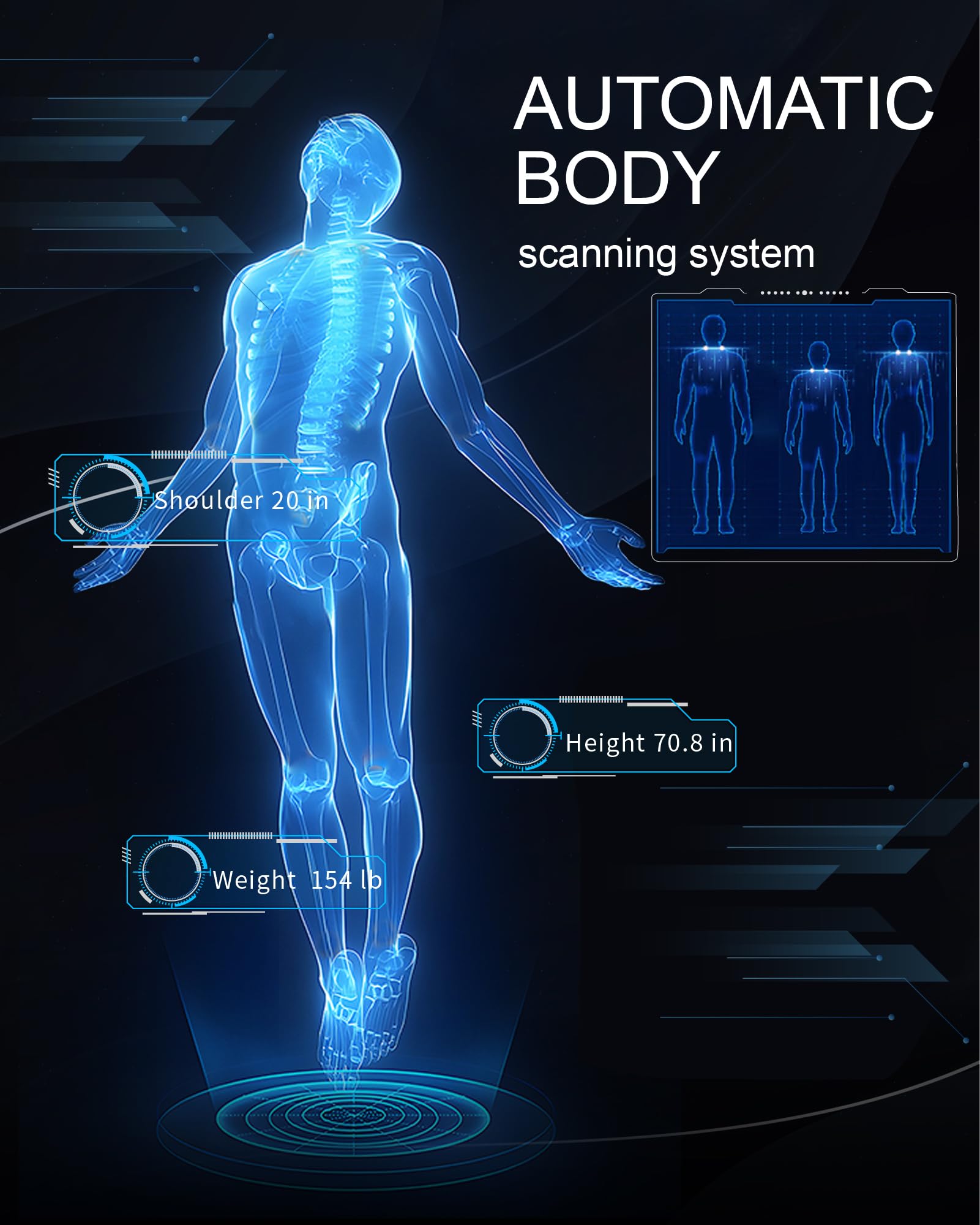 Upgrade 4D Massage Chair Zero Gravity | Massage Chair Full Body and Recliner AI Voice Control Auto Legrest Calf & Foot Rollers Heated | Program Customization