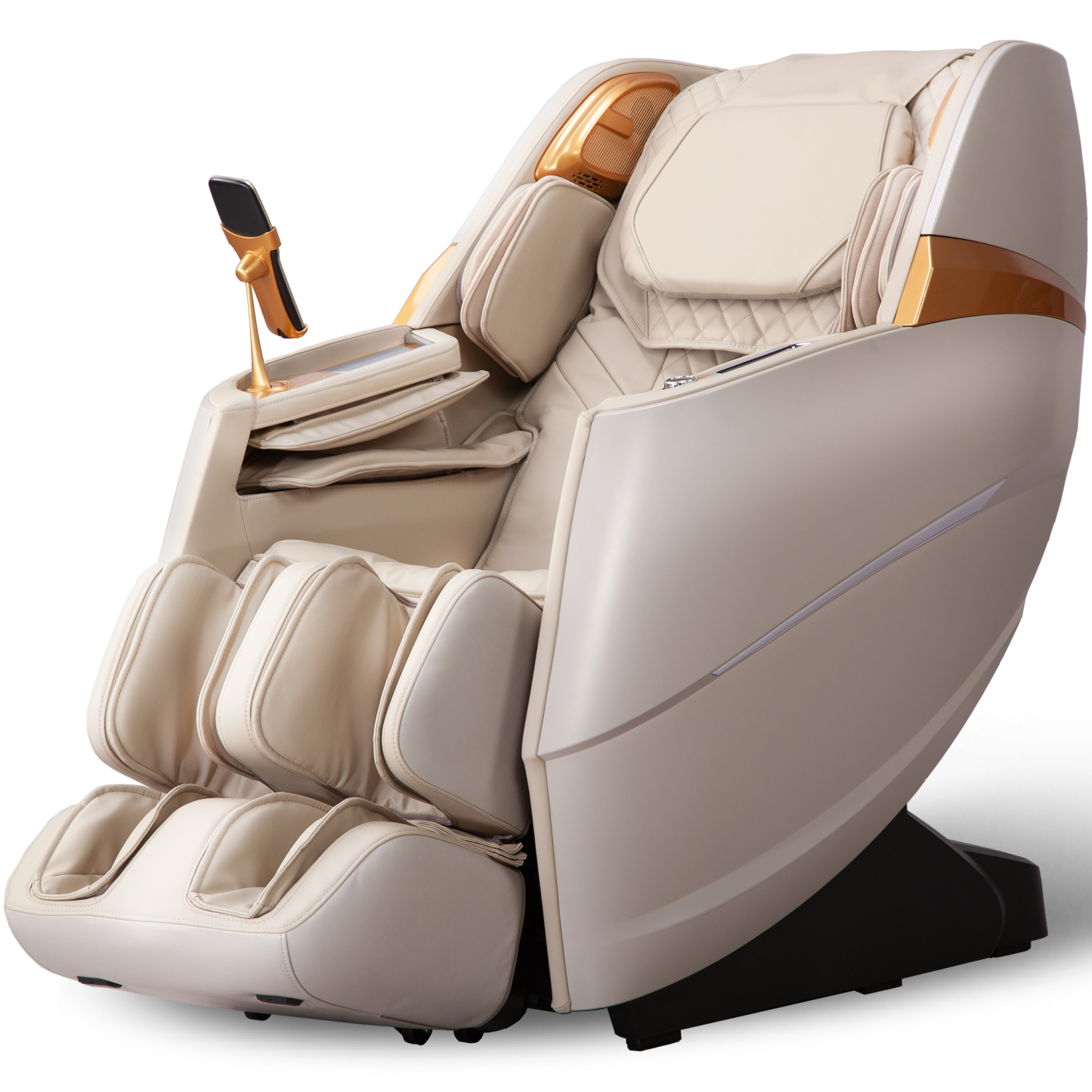 Upgrade 4D Massage Chair Zero Gravity | Massage Chair Full Body and Recliner AI Voice Control Auto Legrest Calf & Foot Rollers Heated | Program Customization