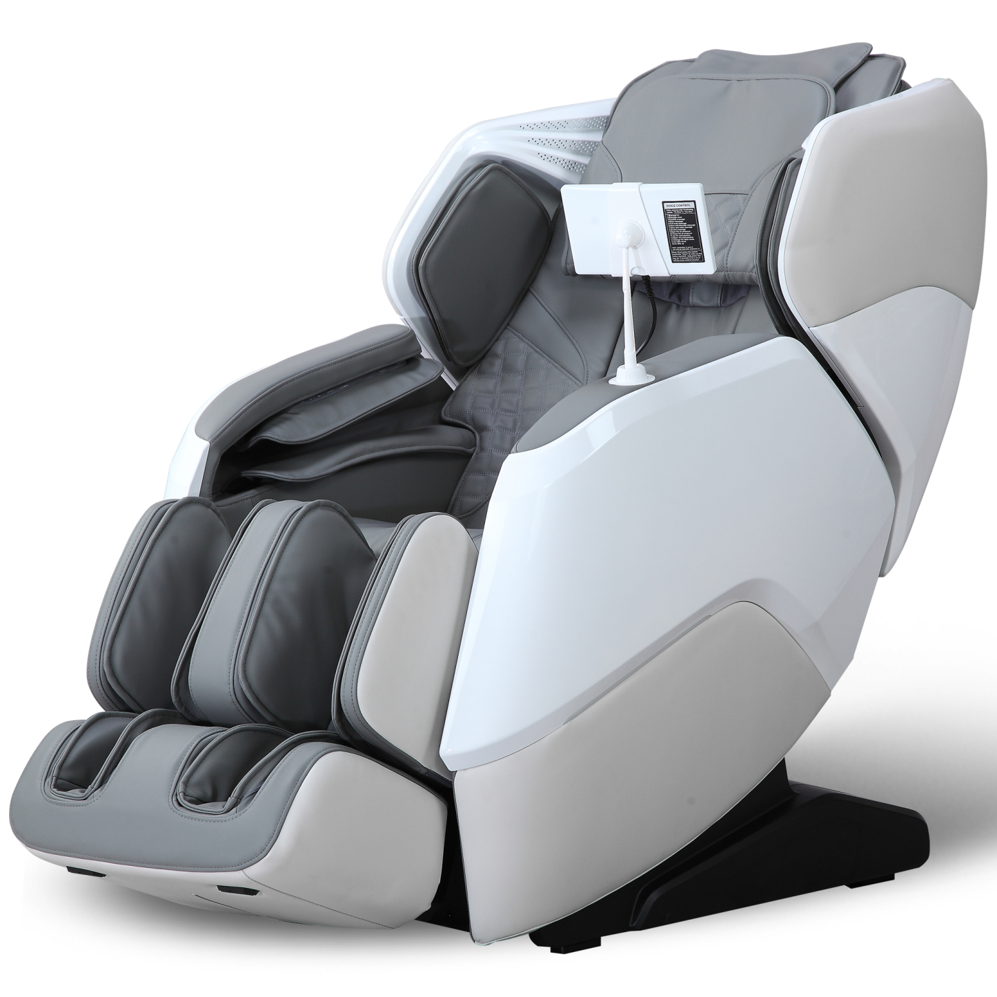 4D Massage Chair Full Body，Zero Gravity Massage Chair SL Track with Heat Calf Rollers Bluetooth AI Voice Control Body Scan